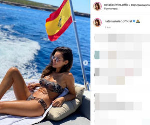 Natalia Siwiec promuje tanią bieliznę. 