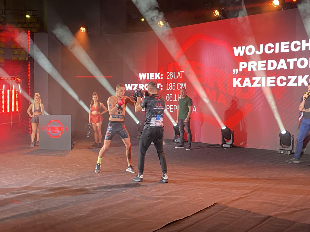 Media trening przed Hybrid MMA 4 w Zielonej Górze