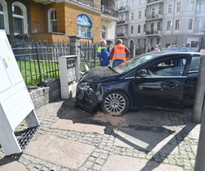 Szczecin: Wypadek na ulicy Odrodzenia