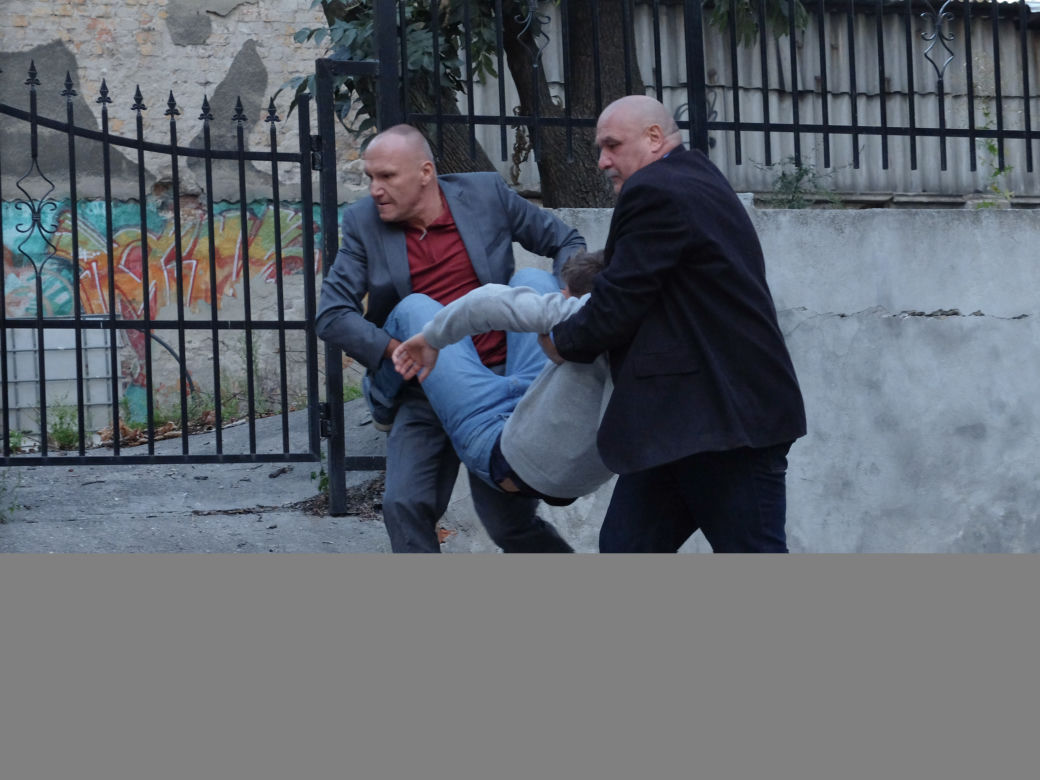 Pierwsza miłość. Krzyś (Mariusz Jakus), Radek (Mateusz Banasiuk)