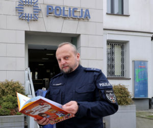 Robert Koniuszy, rzecznik prasowy Komendy Rejonowej Warszawa Mokotów