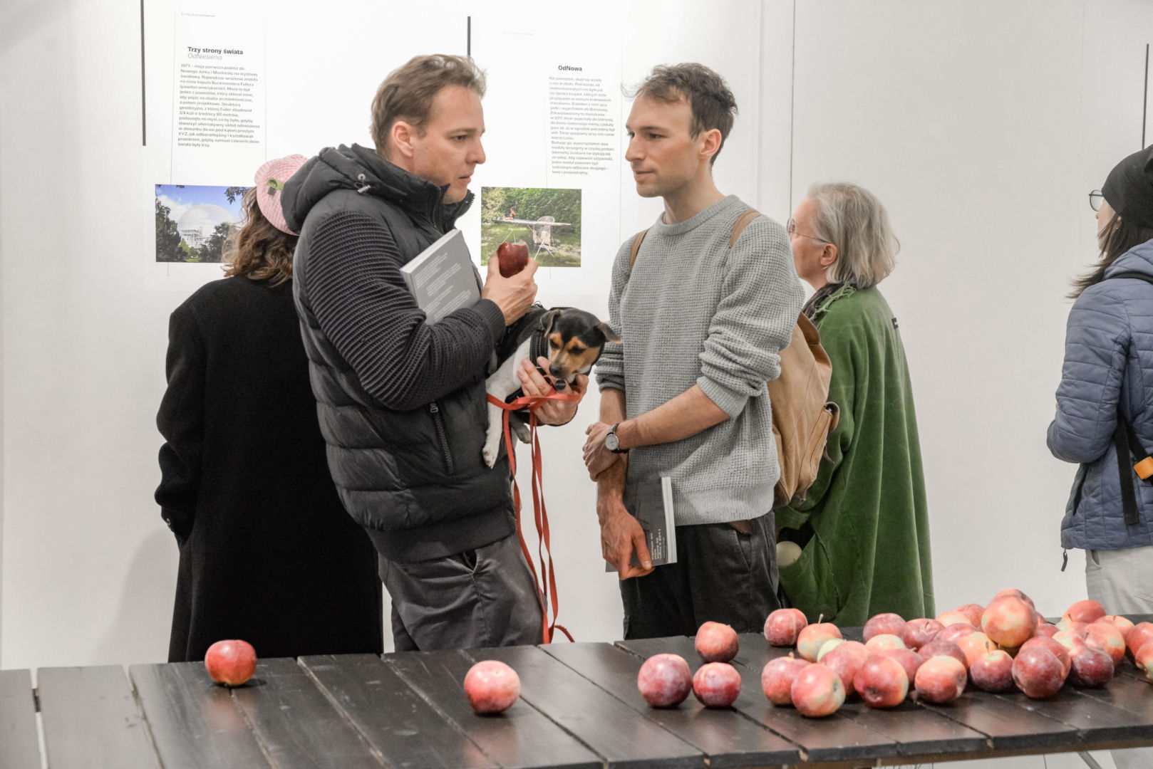 Wernisaż wystawy Jerzego Porębskiego „I cóż z tego, że świat wisi na włosku?”