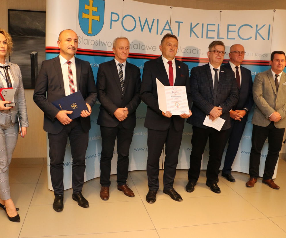 Konferencja prasowa w Starostwie Powiatym w Kielcach