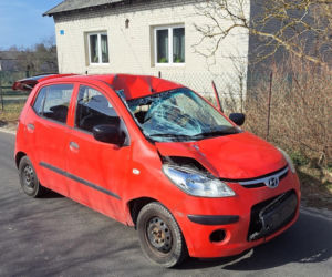 Wola Starogrodzka: Rannego rowerzystę zabrał LPR