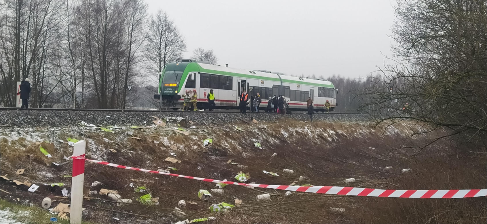 Cudem uniknął śmierci. Poważny wypadek na torach
