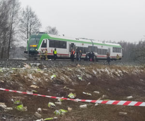 Cudem uniknął śmierci. Poważny wypadek na torach
