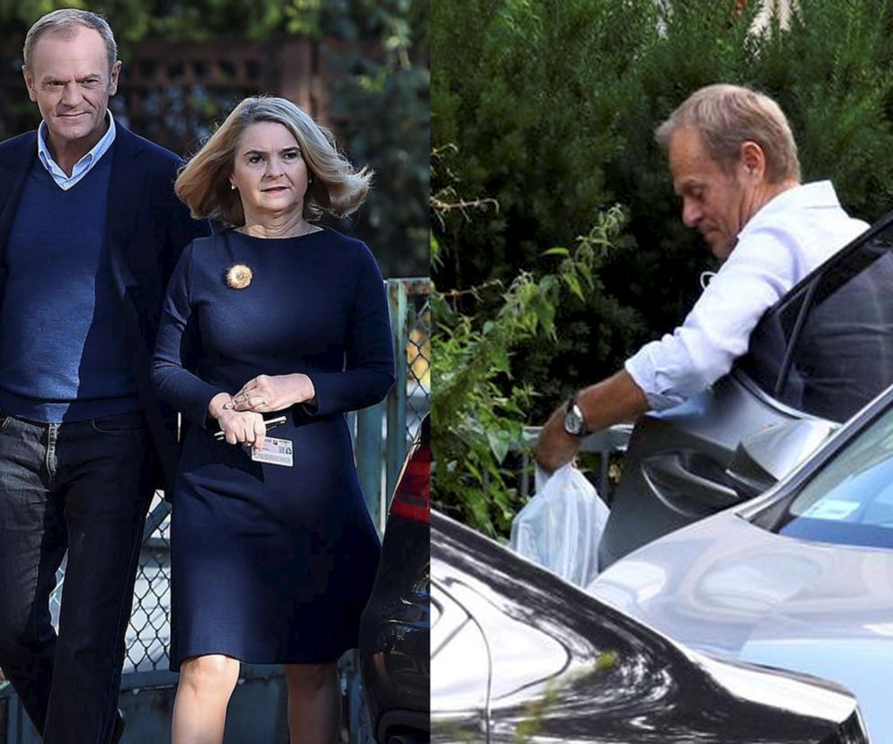 Tak Donald Tusk dogadza żonie Małgorzacie 
