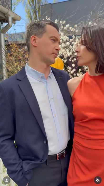 M jak miłość nowy sezon na planie. Martyna (Magdalena Turczeniewicz), Jakub Karski (Krzysztof Kwiatkowski)