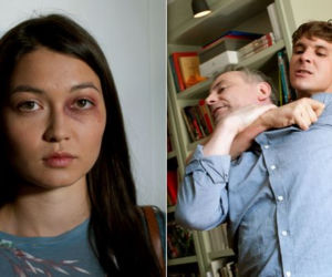 M jak miłość odcinek 1255 Naomi (Mayu Garlińska-Sakai) Marcin (Mikołaj Roznerski) Mariusz (Mariusz Witkowski)