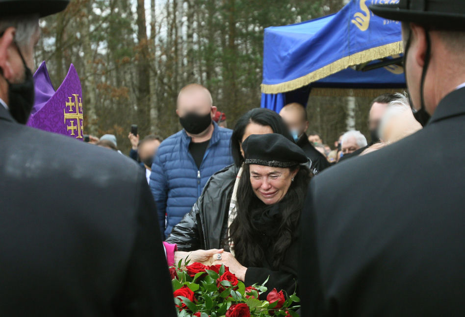 Poświęcenie nowego nagrobka Krzysztofa Krawczyka