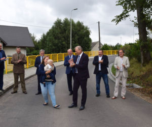 Gmina Iława: Oddanie do użytku drogi Dół-Ławice