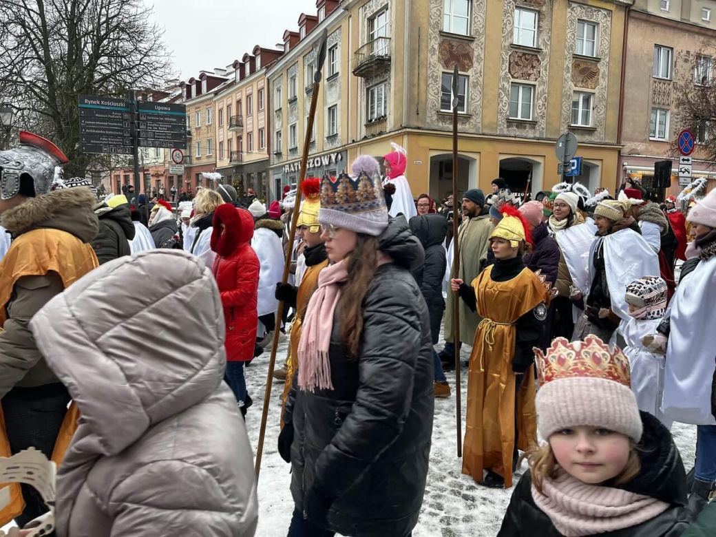Orszak Trzech Króli 2025 na ulicach Białegostoku