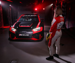 Gosia Rdest w Audi RS3 LMS