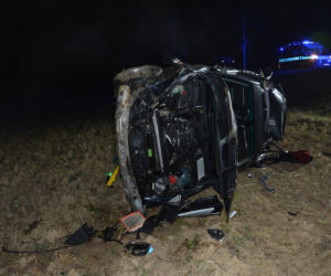 Dachowanie bmw w miejscowości Równe