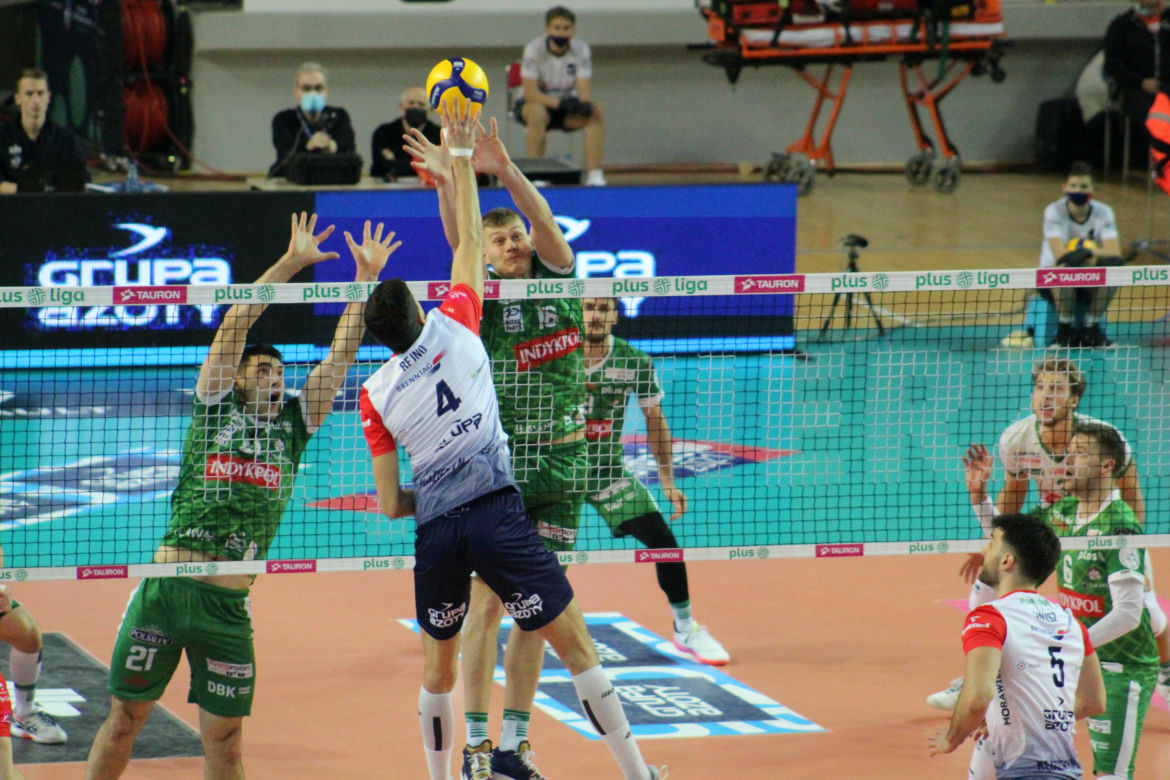 PlusLiga: Indykpol AZS Olsztyn - Azoty ZAKSA Kędzierzyn-Koźle 0:3