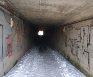 Tunel grozy w Białymstoku