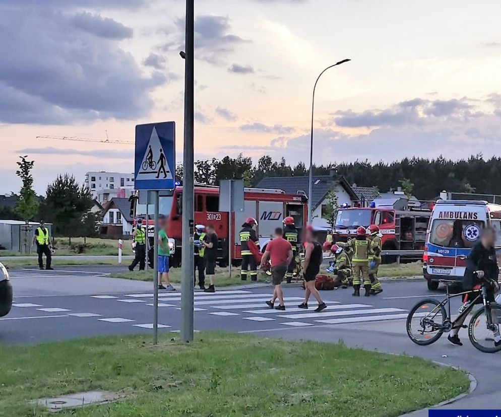 Potrącenie w Olsztynie