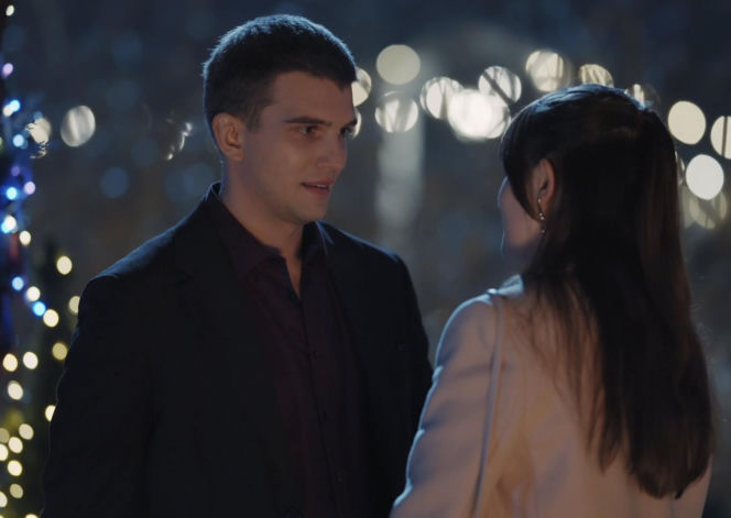 M jak miłość. Bogna (Sherazade Wolff), Mateusz (Rafał Kowalski)