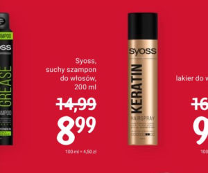  Promocja Rossmann. Wielkie rabaty na  kosmetyki Syoss 