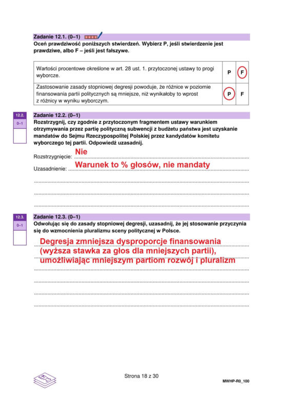 Matura 2026 WOS rozszerzony: WSZYSTKIE odpowiedzi do arkusza CKE 12.05.2026