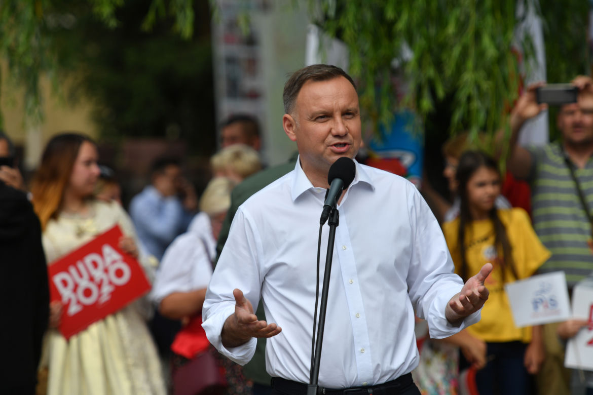Prezydent Andrzej Duda w Drawsku Pomorskim