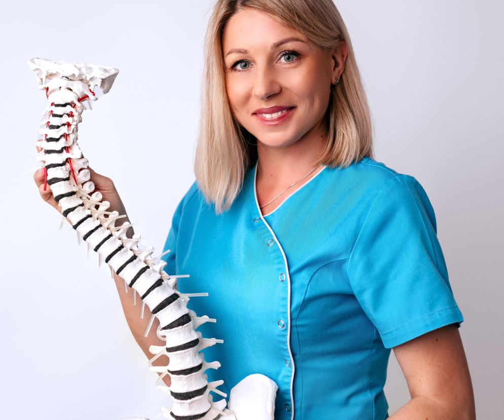 Fizjoterapeutka Elżbieta Kurowska