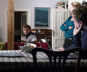 Przyjaciółki 7 sezon odc. 82. Julka (Nicole Bogdanowicz), Czarek (Kamil Kula), Anka (Magdalena Stużyńska), Paweł (Bartek Kasprzykowski)