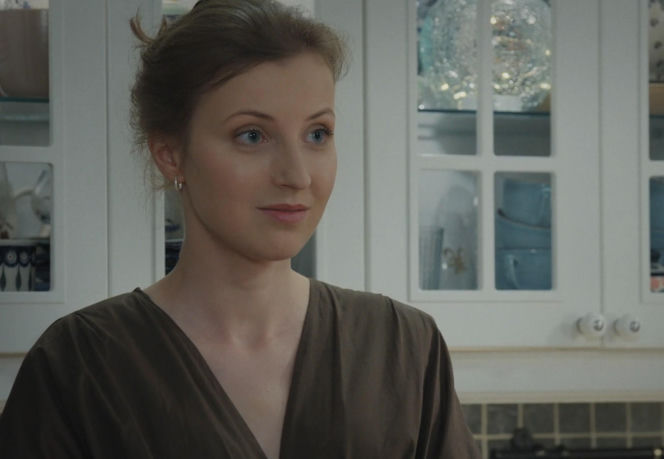 M jak miłość, odcinek 1894. Marysia (Małgorzata Pieńkowska), Natalka (Dominika Suchecka)