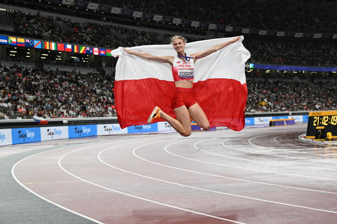 Maria Żodzik świętowała srebro