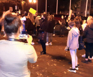 Trzeci dzień protestów w Iławie (28.10.2020)