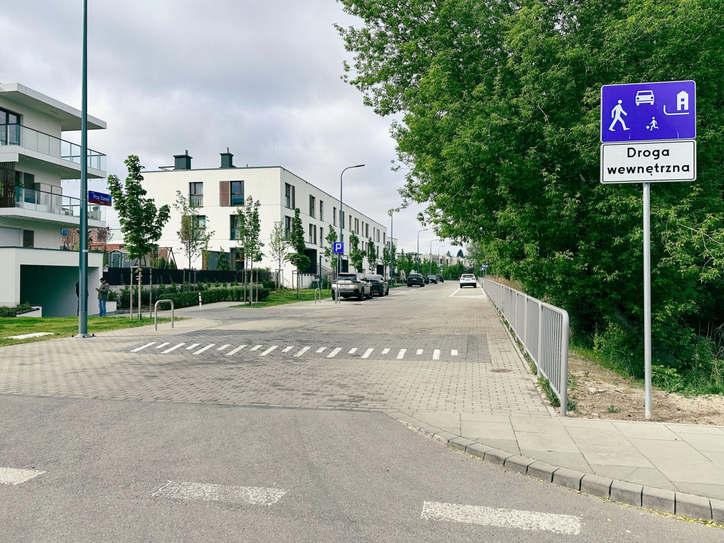 ulica Przy Stawie w Warszawie