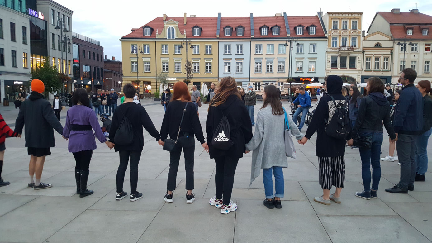 Bydgoszcz dla Afganistanu. Protest w centrum miasta