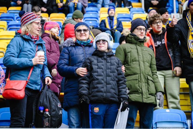 Arka Gdynia - GKS Katowice: Zdjęcia kibiców z meczu 22. kolejki PKO BP Ekstraklasy