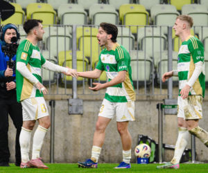 Lechia Gdańsk - Jagiellonia Białystok: Zdjęcia kibiców i zawodników z meczu 24. kolejki PKO BP Ekstraklasy