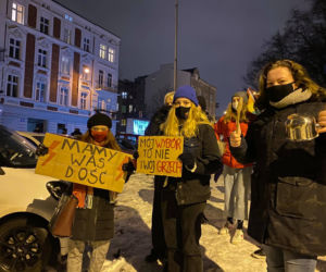 Strajk kobiet w Łodzi 2.02.2021