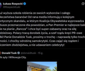 Politycy reagują na występ Tuska w Ranczu