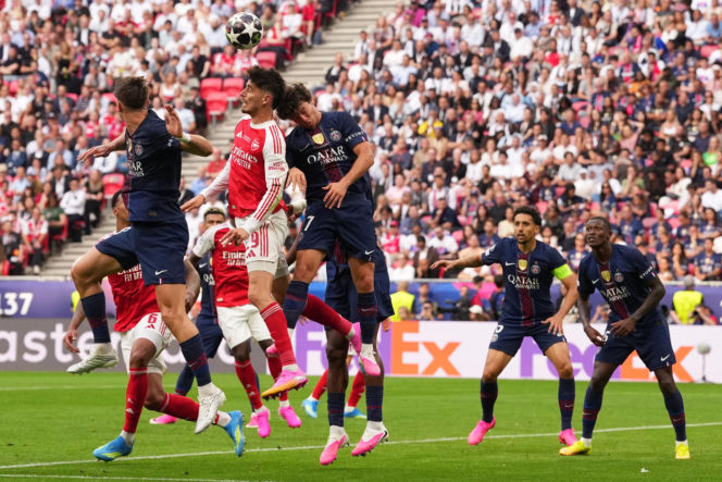 Liga mistrzów. Mecz PSG - Arsenal