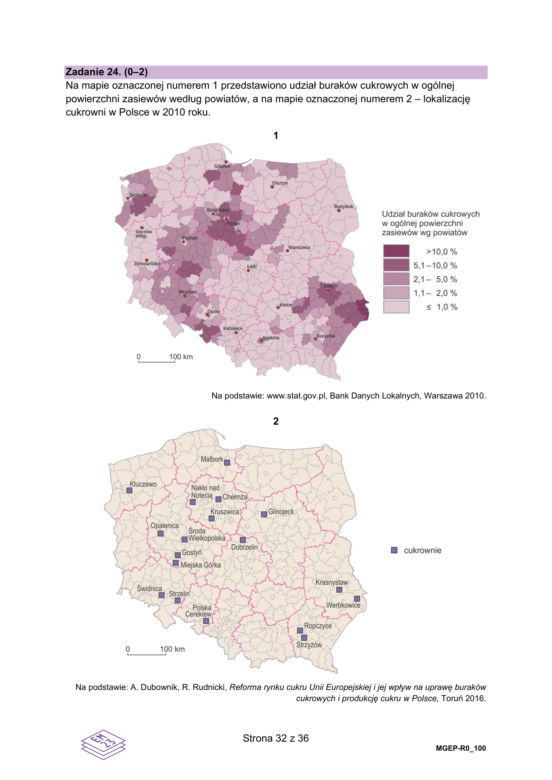 Tak wyglądał arkusz CKE matury z geografii na poziomie rozszerzonym (Formuła 2023)