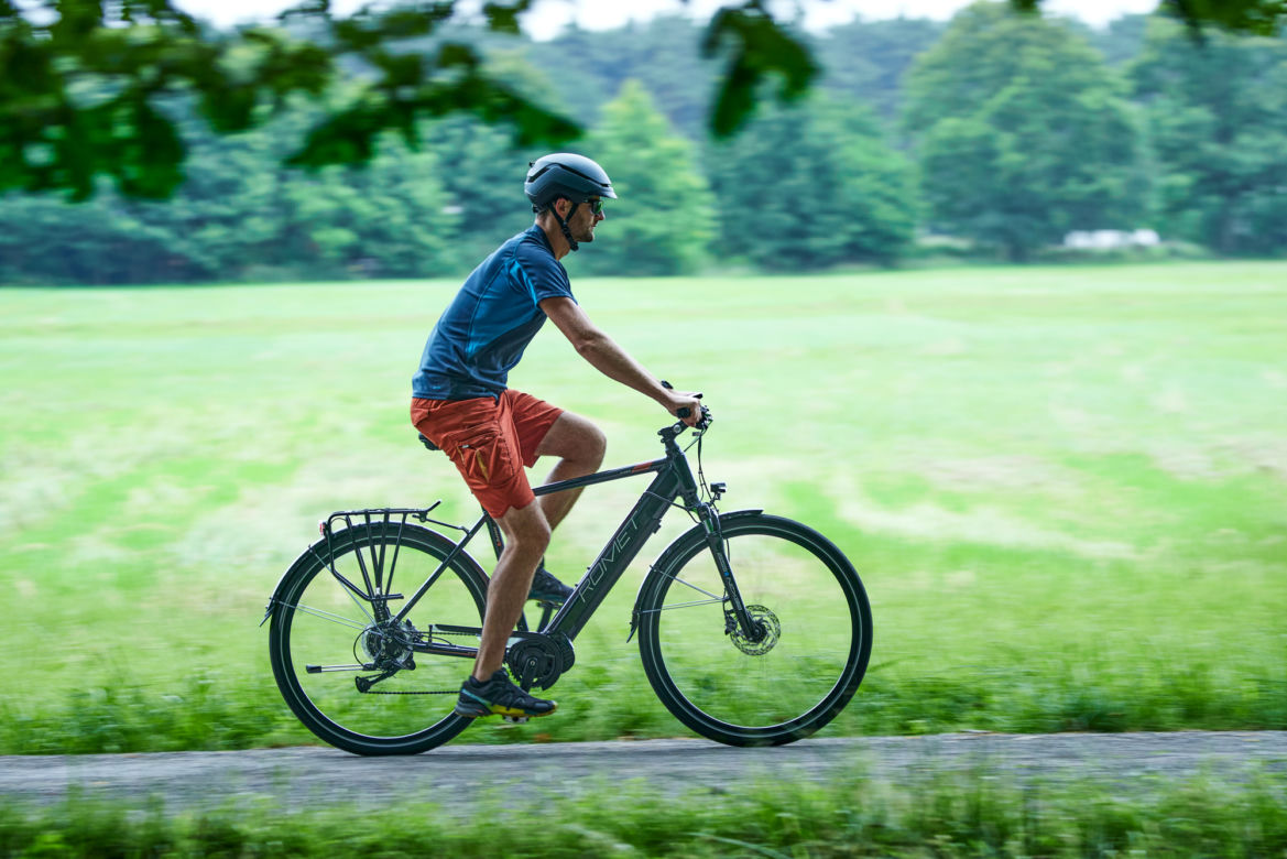 Nowoczesny rower e-bike od Romet