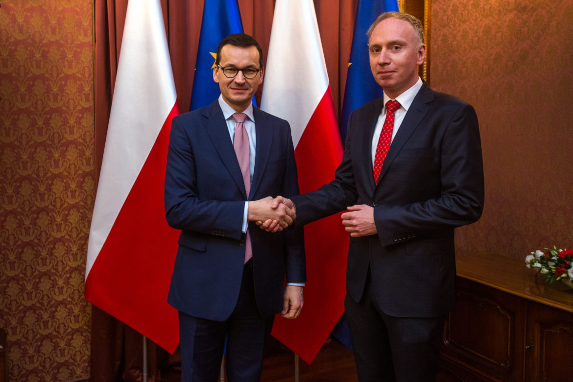  Wywiad redaktora naczelnego Super Expressu Grzegorza Zasępy z premierem Mateuszem Morawieckim 