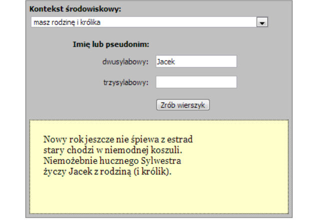 Generator świątecznych życzeń i życzeń na nowy rok. Krótkie, rymowane, w sam raz na sms