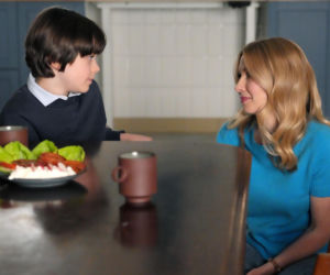 Barwy szczęścia, odcinek 3364: Dominika (Karolina Chapko), Mateuszek (Filip Kowalewicz)