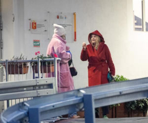 Grażyna Szapołowska w  szpitalu
