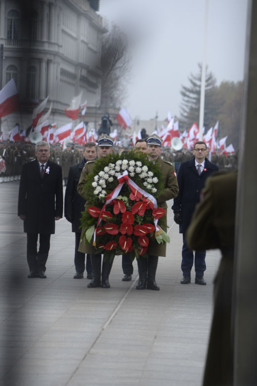 Uroczystości na Grobie Nieznanego Żołnierza
