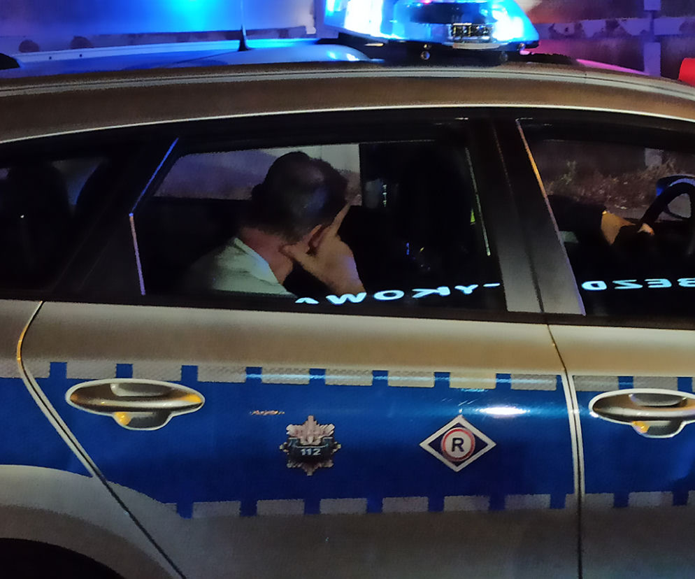 Jadąc pod prąd zatrzymała pijaka