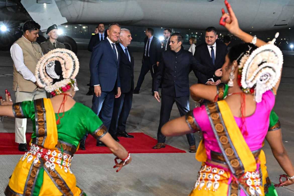 Donald Tusk w Indiach