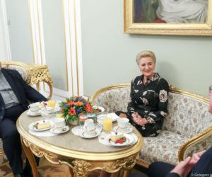 Spotkanie Pierwszej Damy z księżmi orionistami