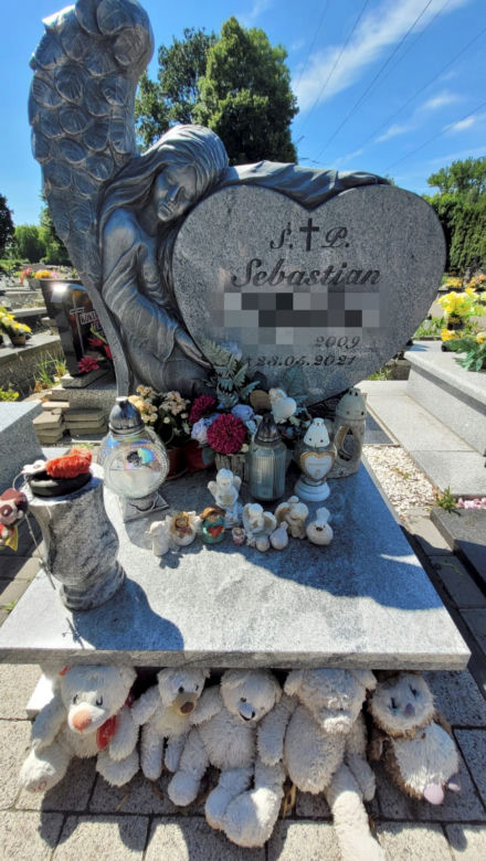 Grób zamordowanego Sebastiana