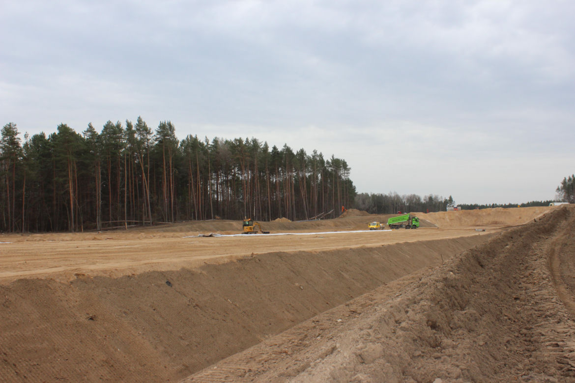 S19 Krynice-Białystok Zachód w budowie