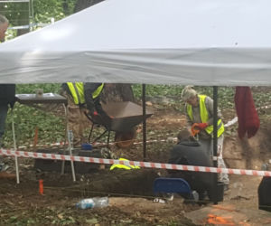 Na Westerplatte znaleziono ponad 200 szczątków kostnych